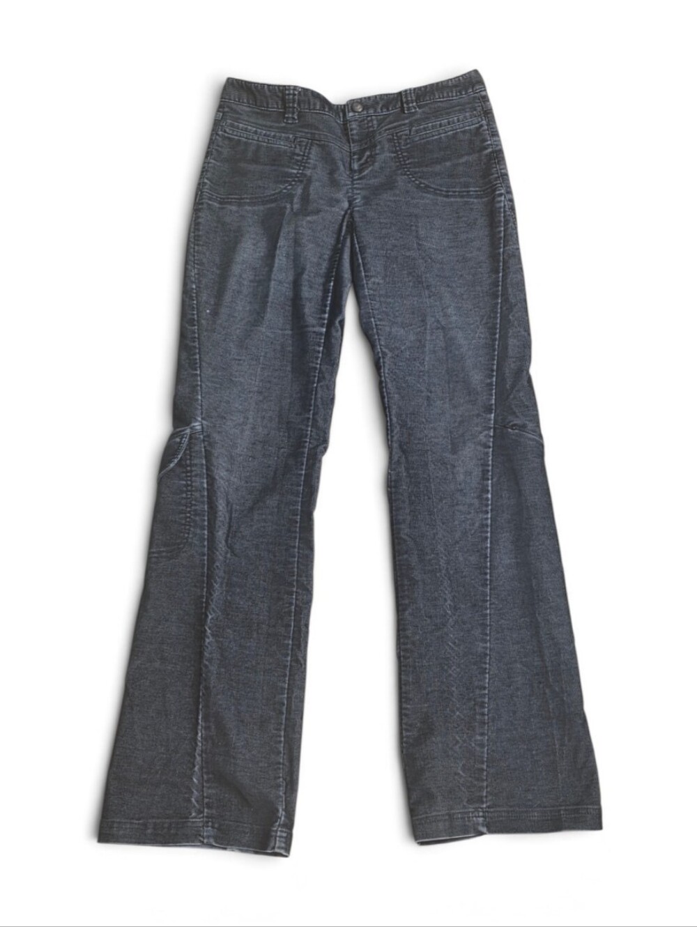 ​Athleta Corduroy Dipper Pants Size 8T Dark Charcoal Grey Bootcut Cargo
